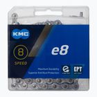 Αλυσίδα KMC e8 EPT e-Bike 122 κρίκοι 8rz ασημί BE08SEP22
