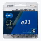 Αλυσίδα KMC e11x122 για eBike Silver BE11TNP22
