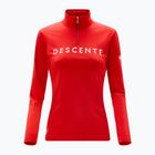 Γυναικείο φούτερ Descente Chest Logo T-Neck ηλεκτρικό κόκκινο