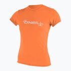 Γυναικείο μπλουζάκι κολύμβησης O'Neill Basic Skins Sun Shirt light grapefruit