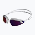 Speedo Aquapulse Pro Mirror λευκά/μωβ γυαλιά κολύμβησης