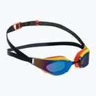 Speedo Fastskin Hyper Elite Mirror Junior παιδικά γυαλιά κολύμβησης μαύρα/μαύρο/ατομικό ασβέστη/σαφίρ 68-12821G797
