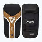 RDX Arm Pad Aura Plus T-17 δίσκοι προπόνησης 2 τεμάχια μαύρο/χρυσό