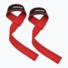 Ιμάντες άρσης βαρών RDX W1 Weight Training Wrist Straps red