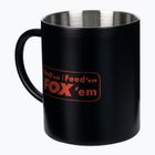 Fox International Ανοξείδωτη μαύρη κούπα XL μαύρη CLU254