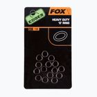 Fox International Edges Δακτύλιοι συνδέσμου κυπρίνου βαρέως τύπου O ring 15 τεμάχια μαύρο CAC496