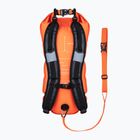 ZONE3 Safety Buoy / Dry Bag ανακυκλωμένο 2 Led Light 28 l σακίδιο πλάτης hi-vis πορτοκαλί