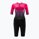 Γυναικεία στολή τριάθλου HUUB Collective Tri Suit black/rose fade