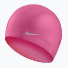 Nike Solid Silicone παιδικό σκουφάκι κολύμβησης ροζ TESS0106