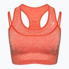 Gymshark Vital Rise Sports κόκκινο / μαργαριτάρι σουτιέν προπόνησης