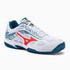 Ανδρικά παπούτσια τένις Mizuno Breakshot 3 CC λευκό 61GC2125