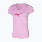 Γυναικεία μπλούζα για τρέξιμο Mizuno Impulse Core RB Tee pink lavender