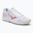 Γυναικεία παπούτσια βόλεϊ Mizuno Cyclone Speed 3 λευκό/ροζ V1GC2180K36_36.0/3.5