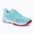 Γυναικεία παπούτσια τένις Mizuno Wave Exceed Tour 5 AC tanger turquoise/fiery coral 2/white