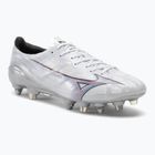 Ανδρικά ποδοσφαιρικά παπούτσια Mizuno Alpha JP Mix λευκό/κόκκινο ανάφλεξης/ 801 c