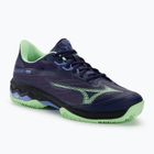 Ανδρικά παπούτσια padel Mizuno Wave Exceed Light 2 Padel βράδυ μπλε / πατίνα πράσινο / lolite