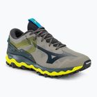 Ανδρικά παπούτσια τρεξίματος Mizuno Wave Mujin 9 ggray/oblue/bolt2(neon)