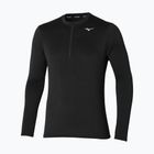 Ανδρικό μακρυμάνικο για τρέξιμο Mizuno Impulse Core Half Zip black