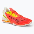 Ανδρικά παπούτσια χάντμπολ Mizuno Wave Mirage 5 nflame/black/bolt2(neon)