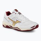 Γυναικεία παπούτσια χάντμπολ Mizuno Wave Phantom 3 white/cabernet/mp gold