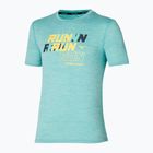 Ανδρικό Mizuno Core Run Tee aquifer πουκάμισο για τρέξιμο