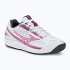 Γυναικεία παπούτσια τένις Mizuno Break Shot 4 AC λευκό / ροζ tetra / turbulence