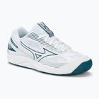 Ανδρικά παπούτσια βόλεϊ Mizuno Cyclone Speed 4 white/sailor blue/silver