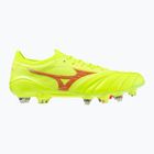 Mizuno Morelia Neo IV Β Japan Mix κίτρινο ασφαλείας/κίτρινο κοράλλι 2/κίτρινο ασφαλείας ανδρικά ποδοσφαιρικά παπούτσια