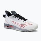 Ανδρικά παπούτσια χάντμπολ Mizuno Wave Mirage 5 white/salsa/black