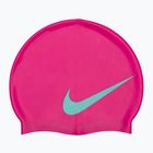 Nike Big Swoosh ροζ καπέλο για κολύμπι NESS8163-672