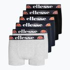 Ellesse Millaro boxer shorts 6 ζευγάρια μαύρο/γκρι/ναυτικό