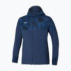 Ανδρικό μπουφάν Mizuno Paris Athlete Hooded pageant blue