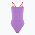 Speedo Solid Tie Back γυναικείο ολόσωμο μαγιό γλυκό μοβ/καρπούζι