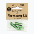 Peaty's X Chris King Mk2 Tubeless Valves Accessory Kit καπάκι βαλβίδας ελαστικού ποδηλάτου πράσινο 83800
