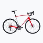 Ridley Fenix SL Disc Ultegra FSD08Cs ασημί-κόκκινο ποδήλατο δρόμου SBIFSDRID545