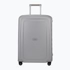 Ταξιδιωτική βαλίτσα Samsonite S'cure Spinner 79 l ασημί