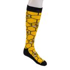 Comodo μαύρες/κίτρινες κάλτσες γόνατος ιππασίας SJBW/01