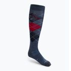 Κάλτσες ιππασίας Comodo γκρι-κόκκινες SPJW/04