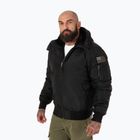 Ανδρικό χειμωνιάτικο μπουφάν Pitbull Beejay 2 Hooded Bomber black