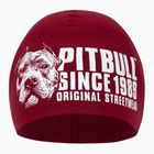 Ανδρικά Pitbull Beanie Blood Dog μπορντό χειμερινό καπέλο