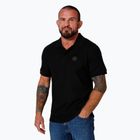 Pitbull West Coast ανδρικό πουκάμισο πόλο Rockey μαύρο