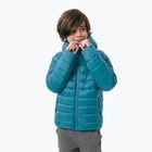 Παιδικό μπουφάν με πούπουλα 4F μπλε HJZ22-JKUMP001