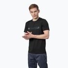 Ανδρικό t-shirt 4F trekking μαύρο H4Z22-TSM019