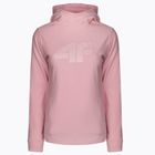 Γυναικείο φούτερ 4F fleece ροζ NOSH4-PLD352