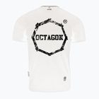 Octagon Logo Smash ανδρικό t-shirt λευκό
