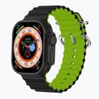 Media-Tech Fusion ρολόι μαύρο/πράσινο