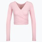 Γυναικεία μπλούζα γιόγκα Moonholi Total Eclipse Wrap Top Nude pink 205