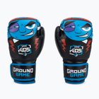 Ground Game Prodigy παιδικά γάντια πυγμαχίας μαύρο και μπλε