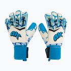 4 γάντια τερματοφύλακα Force V-1.20 Rf μπλε και άσπρα γάντια τερματοφύλακα