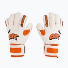 Παιδικά γάντια τερματοφύλακα 4keepers Champ Training V Rf λευκό και πορτοκαλί
